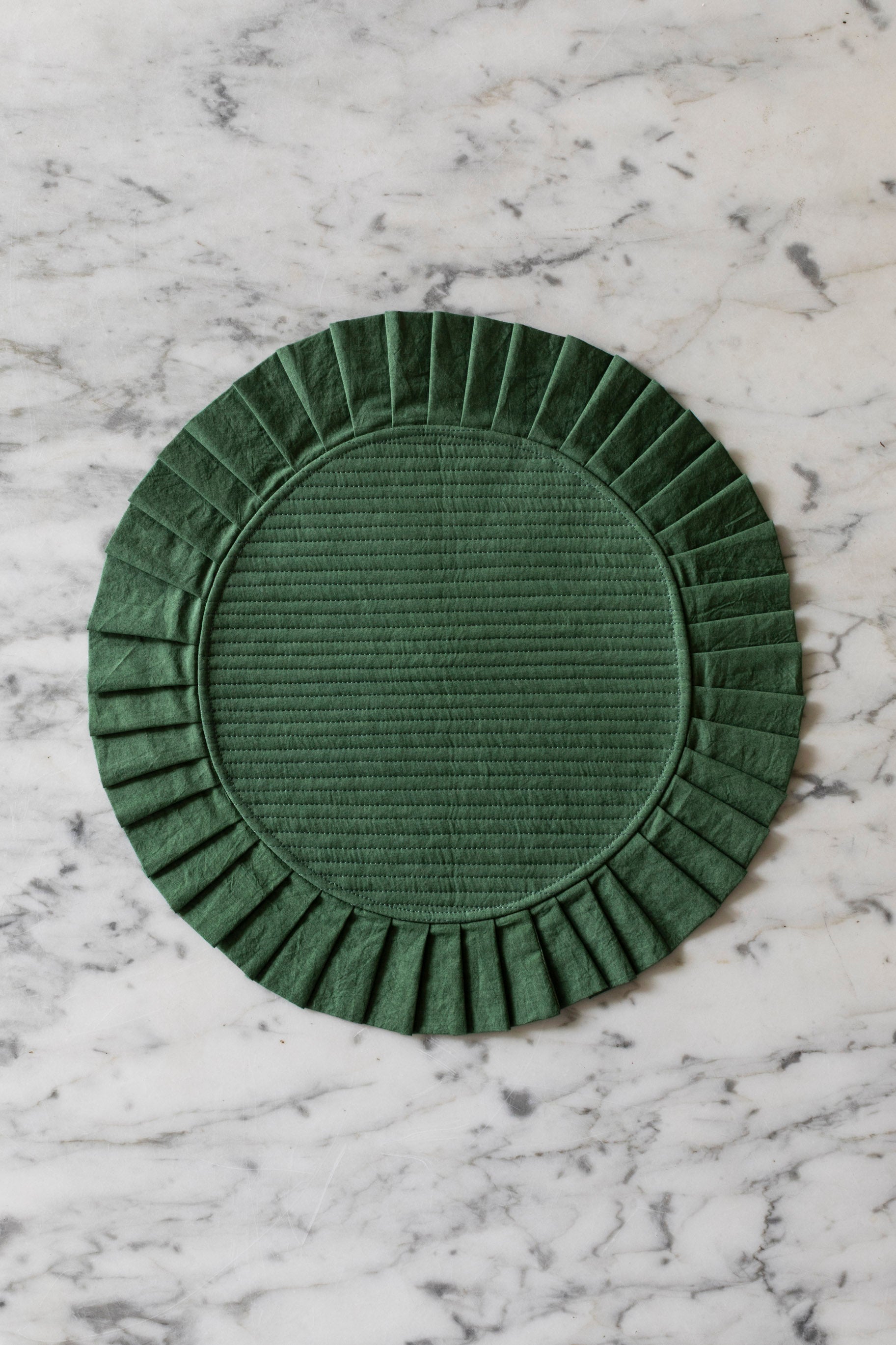 Olive Circle Placemats- Set of 2