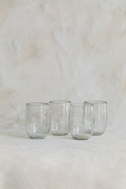 Pebbled Drinking Glasses