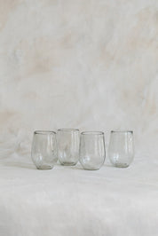 Pebbled Drinking Glasses