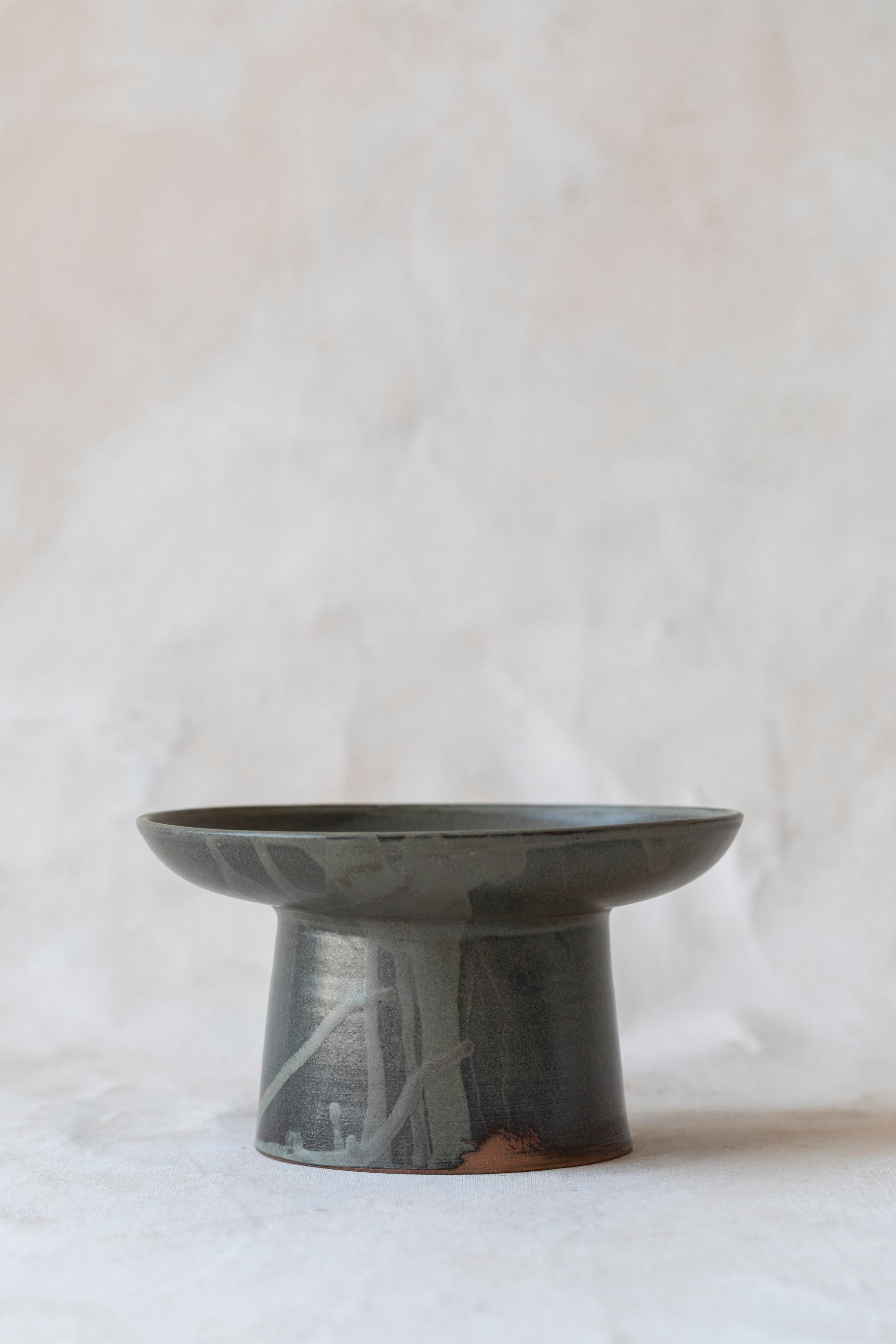 Small Pedestal Serving Plate