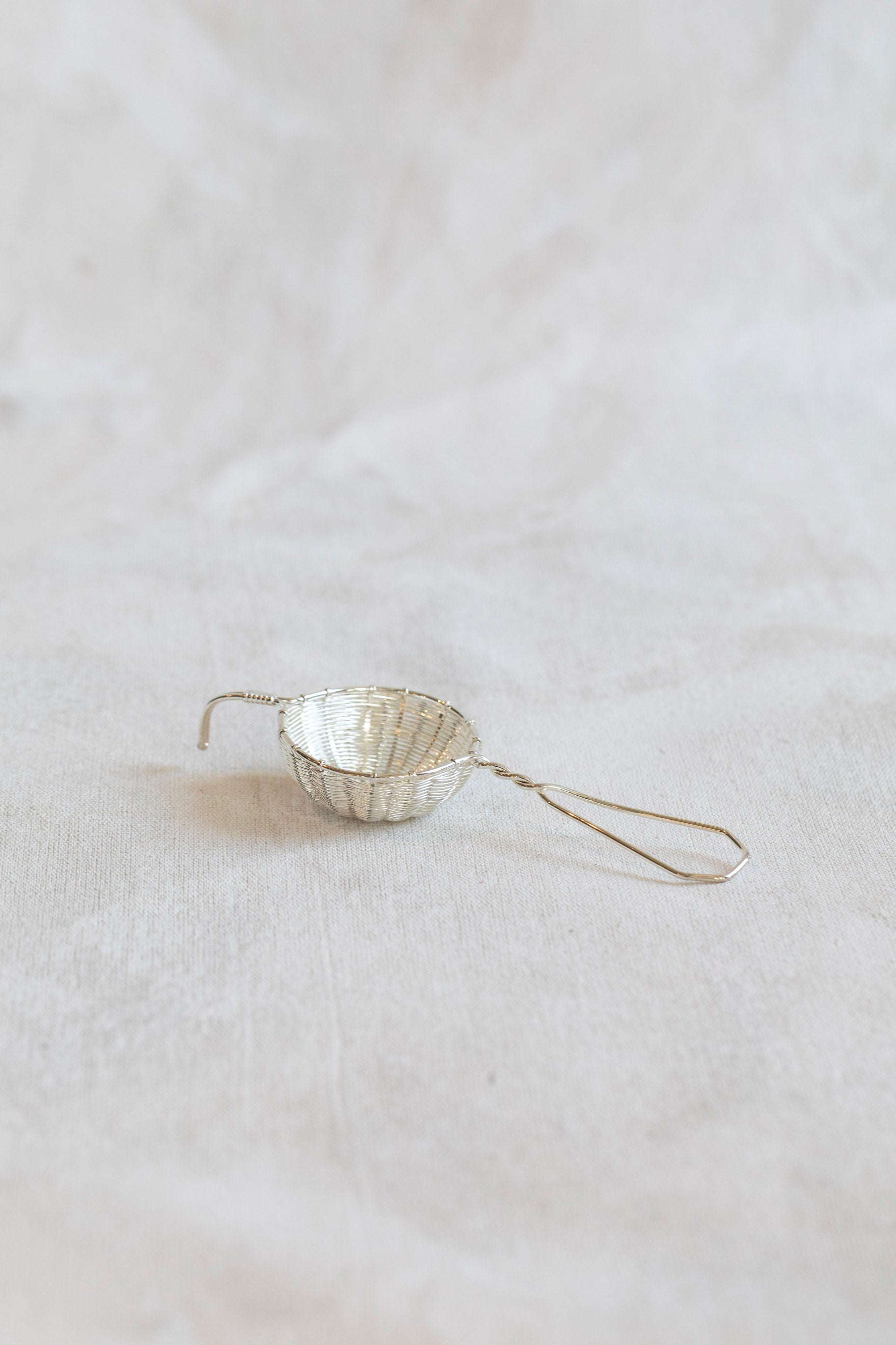 Petite Silver Tea Strainer