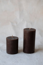 Traditional Pillar Candle - Multiple Colors