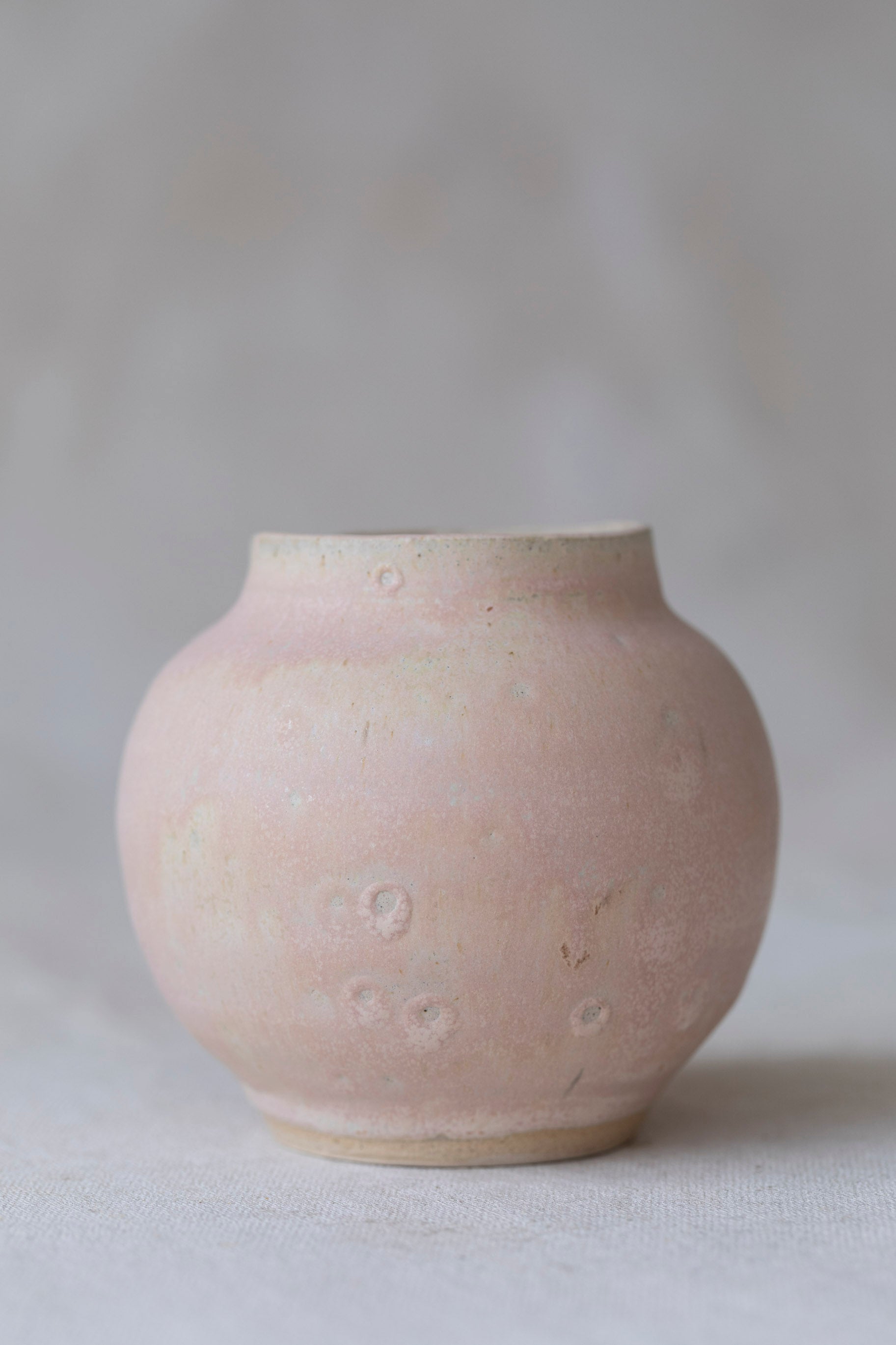 Small Pink Moon Vase