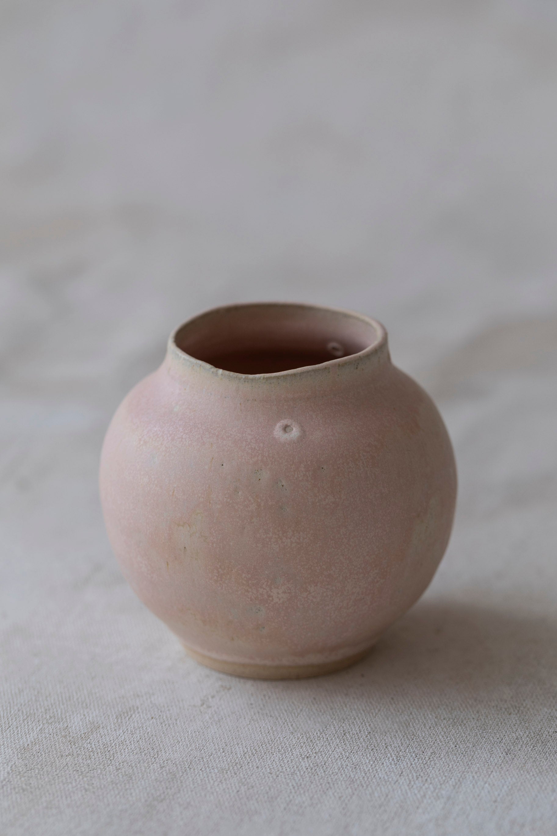 Small Pink Moon Vase