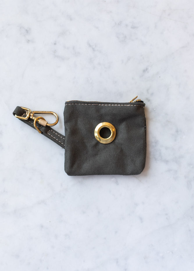 Canvas Poop Bag Pouch