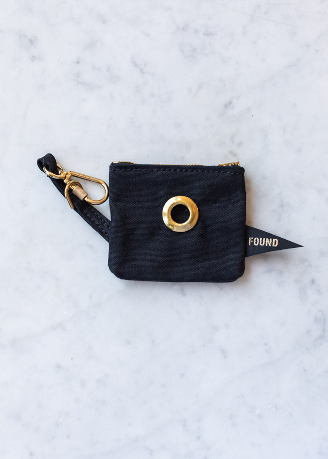 Canvas Poop Bag Pouch