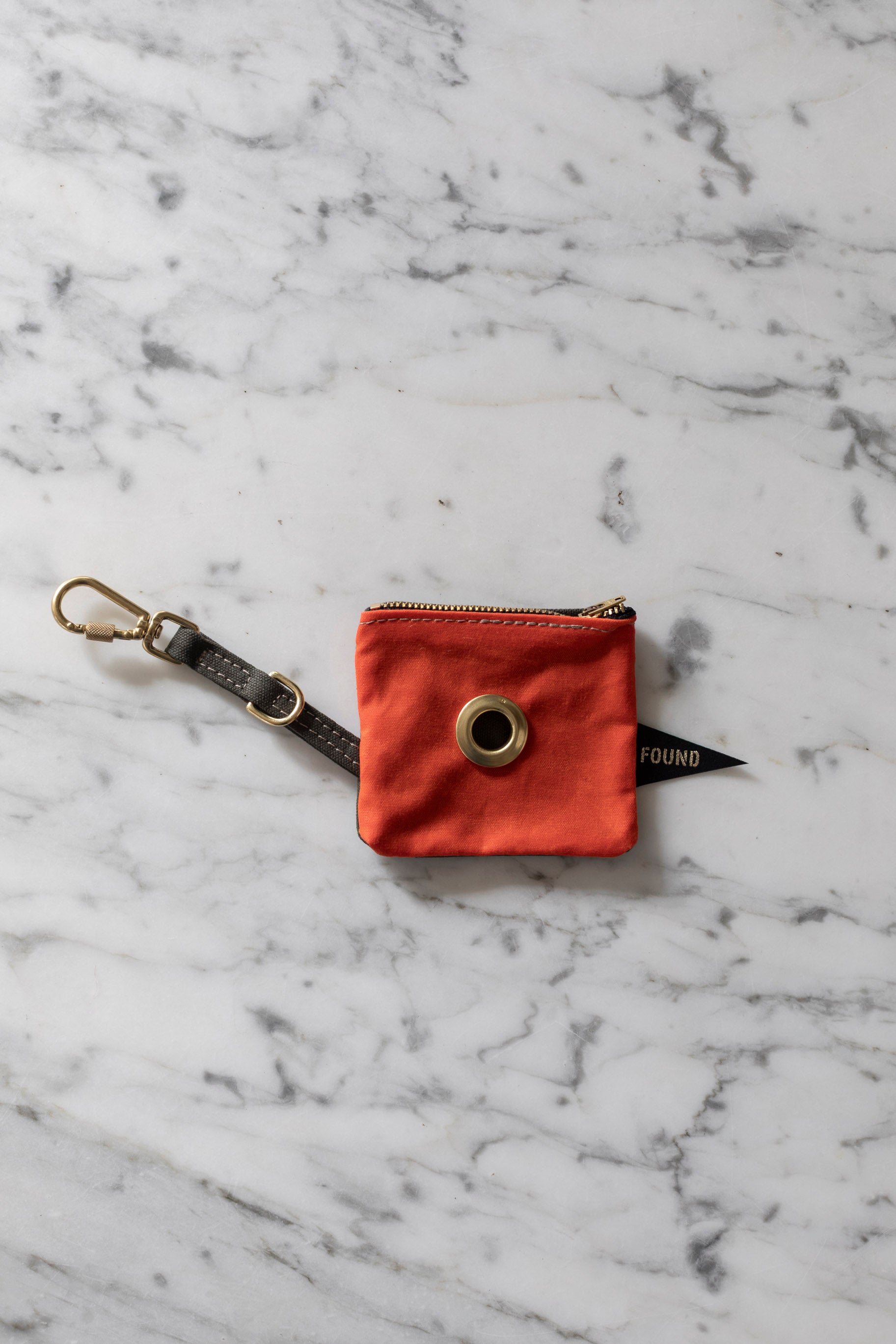 Canvas Poop Bag Pouch