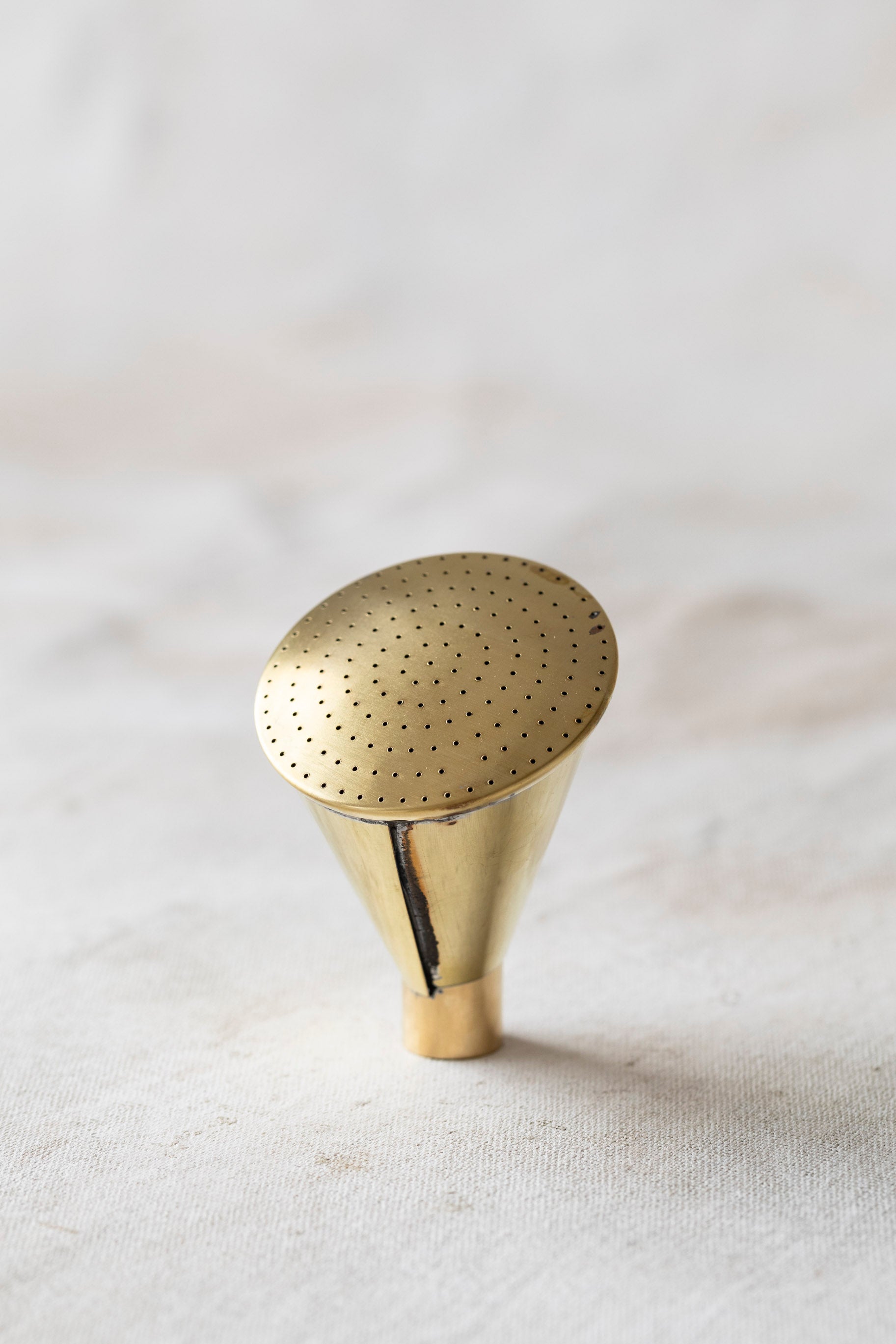 Round Brass Rose - Fine Spray