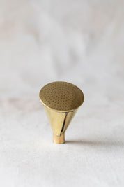 Round Brass Rose - Fine Spray