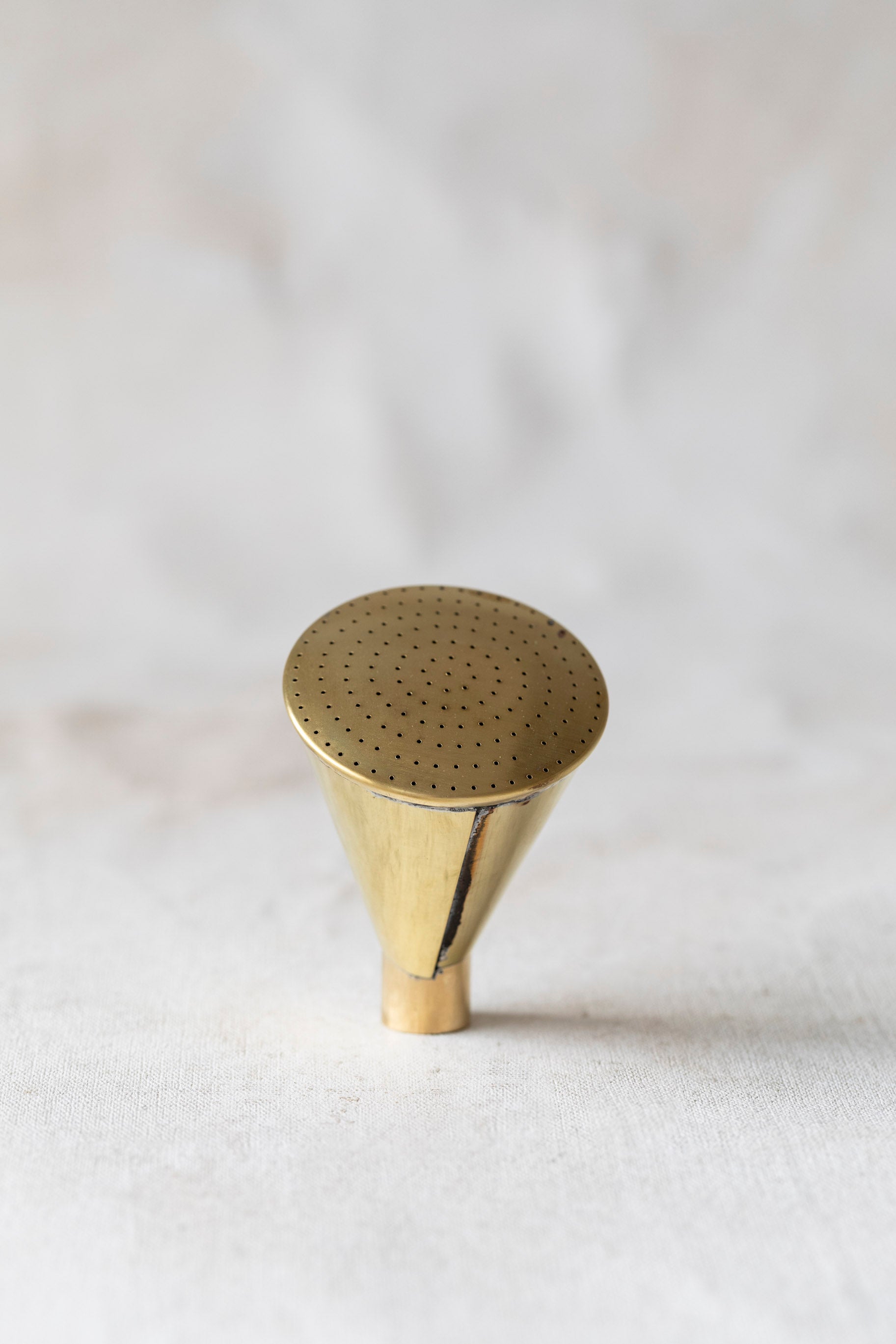 Round Brass Rose - Fine Spray