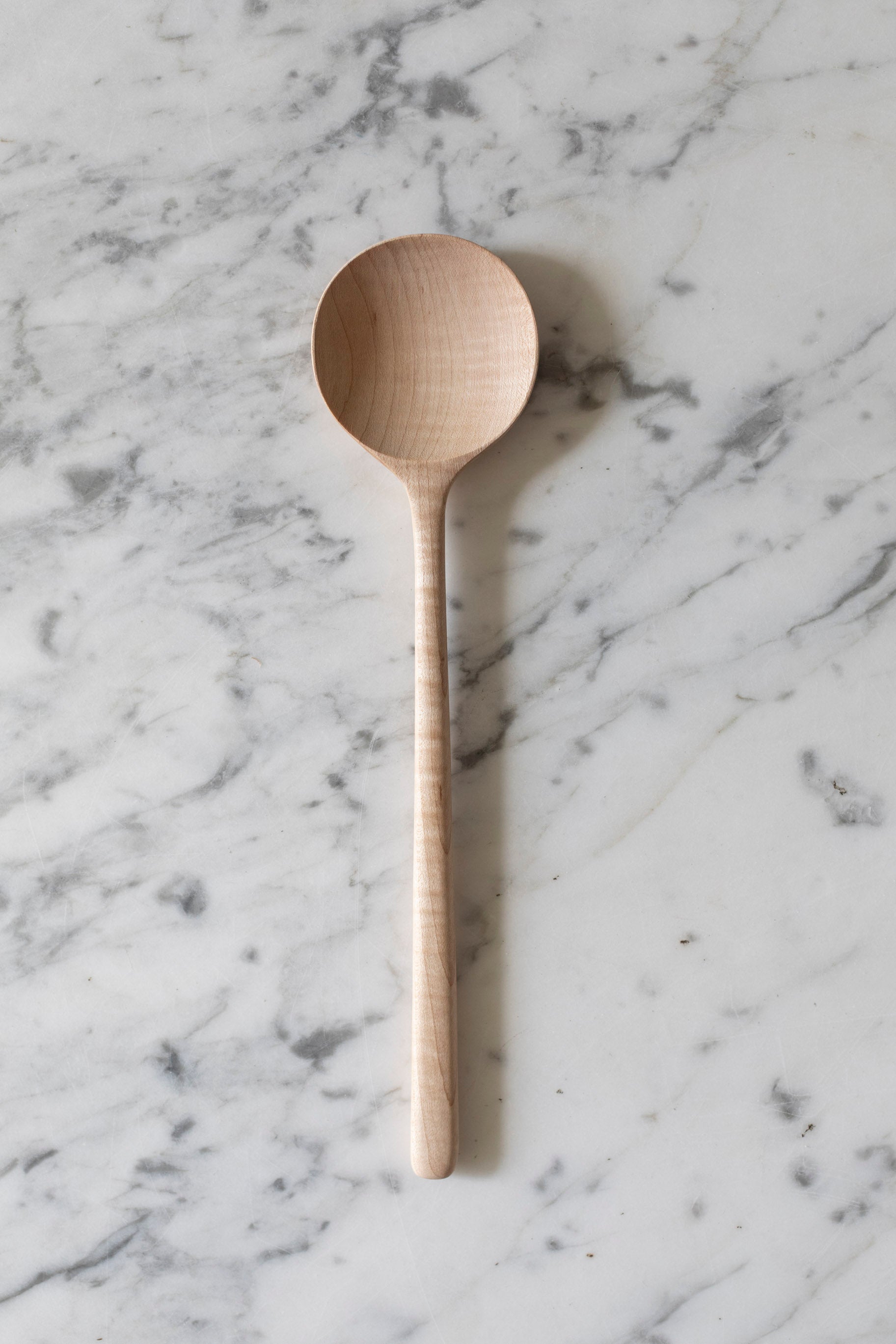 Maple Wooden Round Spoon