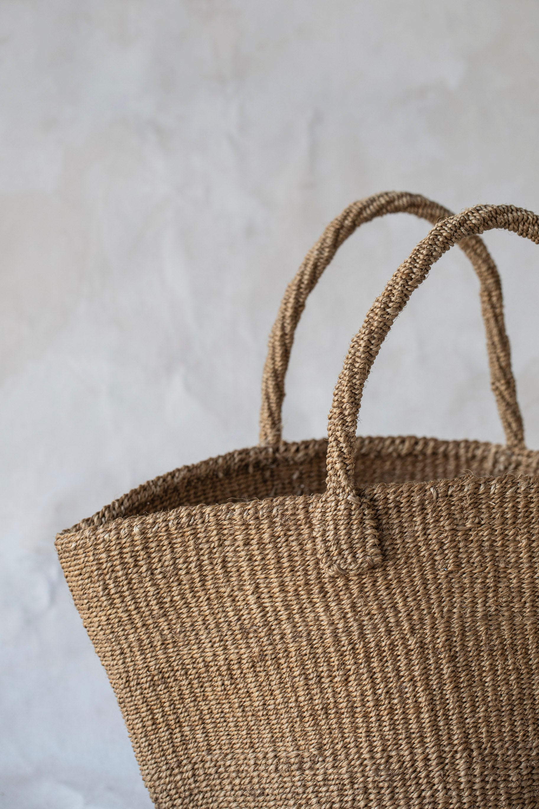 Soft Beige Classic Sisal Tote