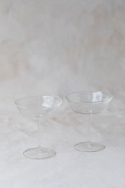 Sissi Champagne Coupes in Millerighe