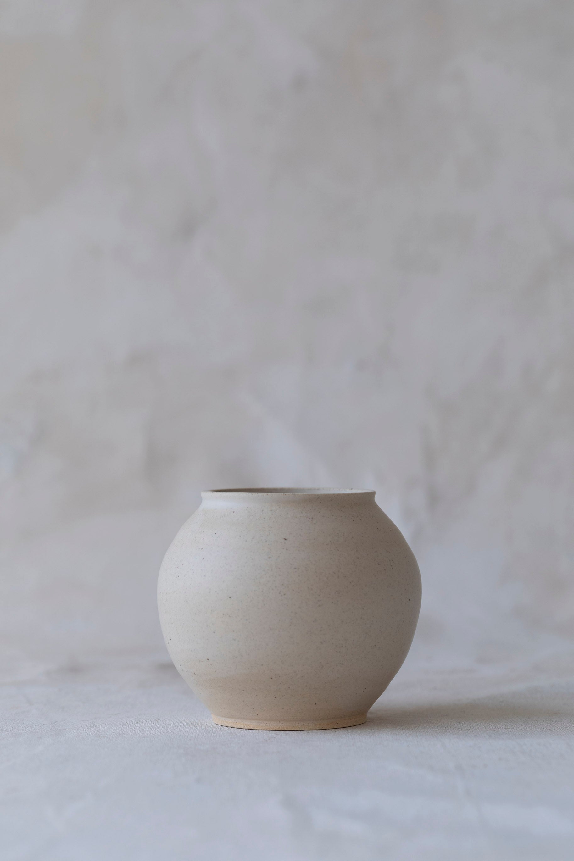 Small Speckled Moon Vase