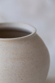 Small Speckled Moon Vase