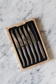 Laguiole en Aubrac Stainless Steel Steak Knife Set