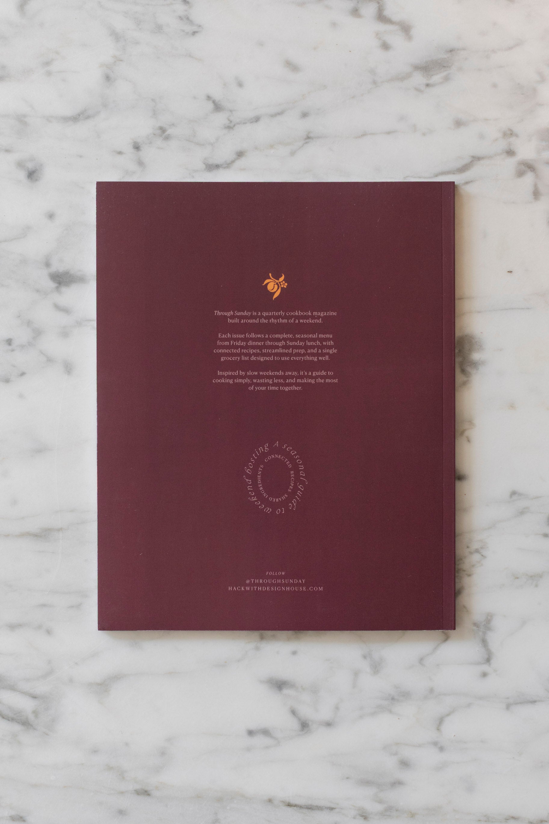 Through Sunday Cookbook Magazine - Volume 3