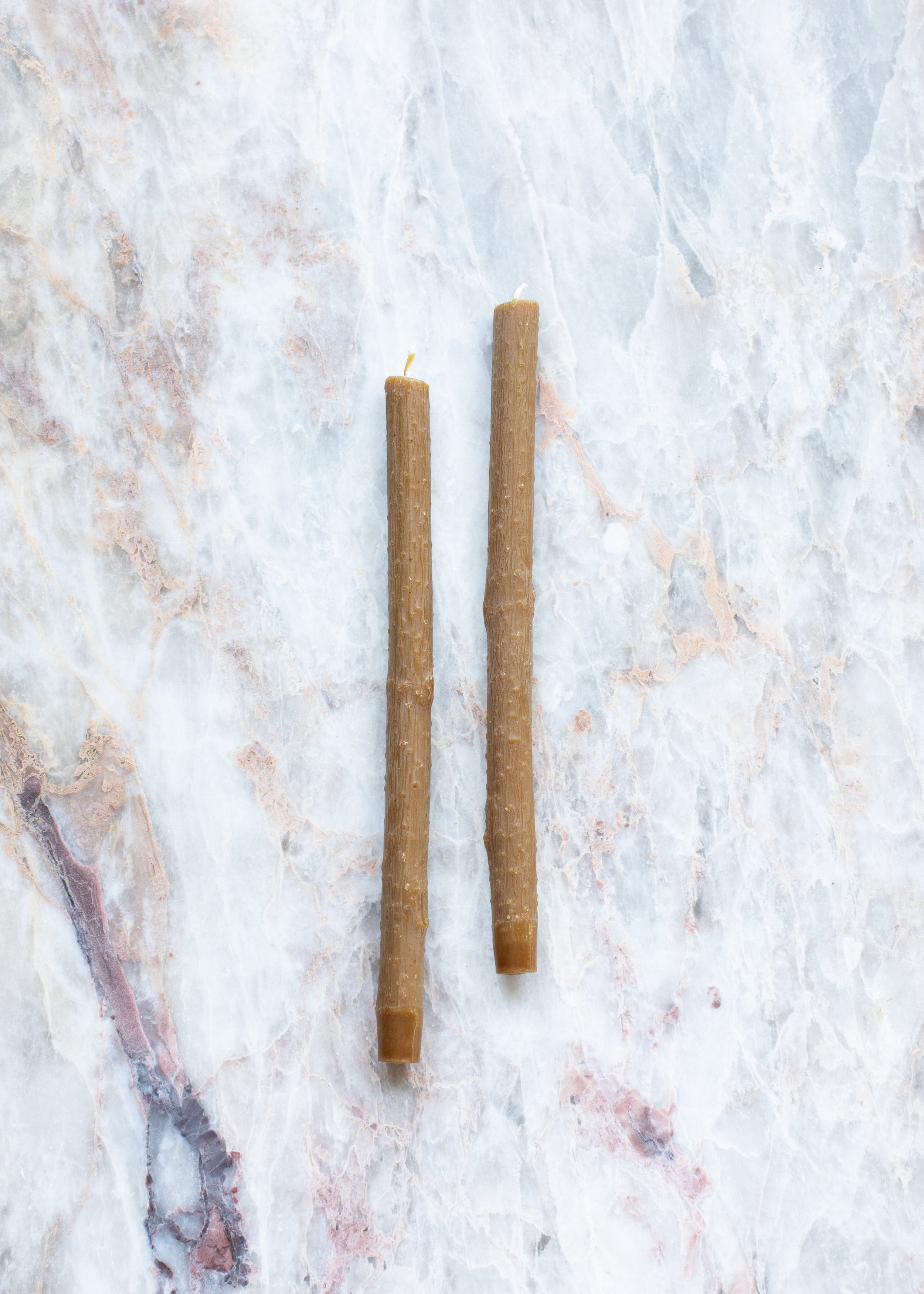 Twig Taper Beeswax Candles