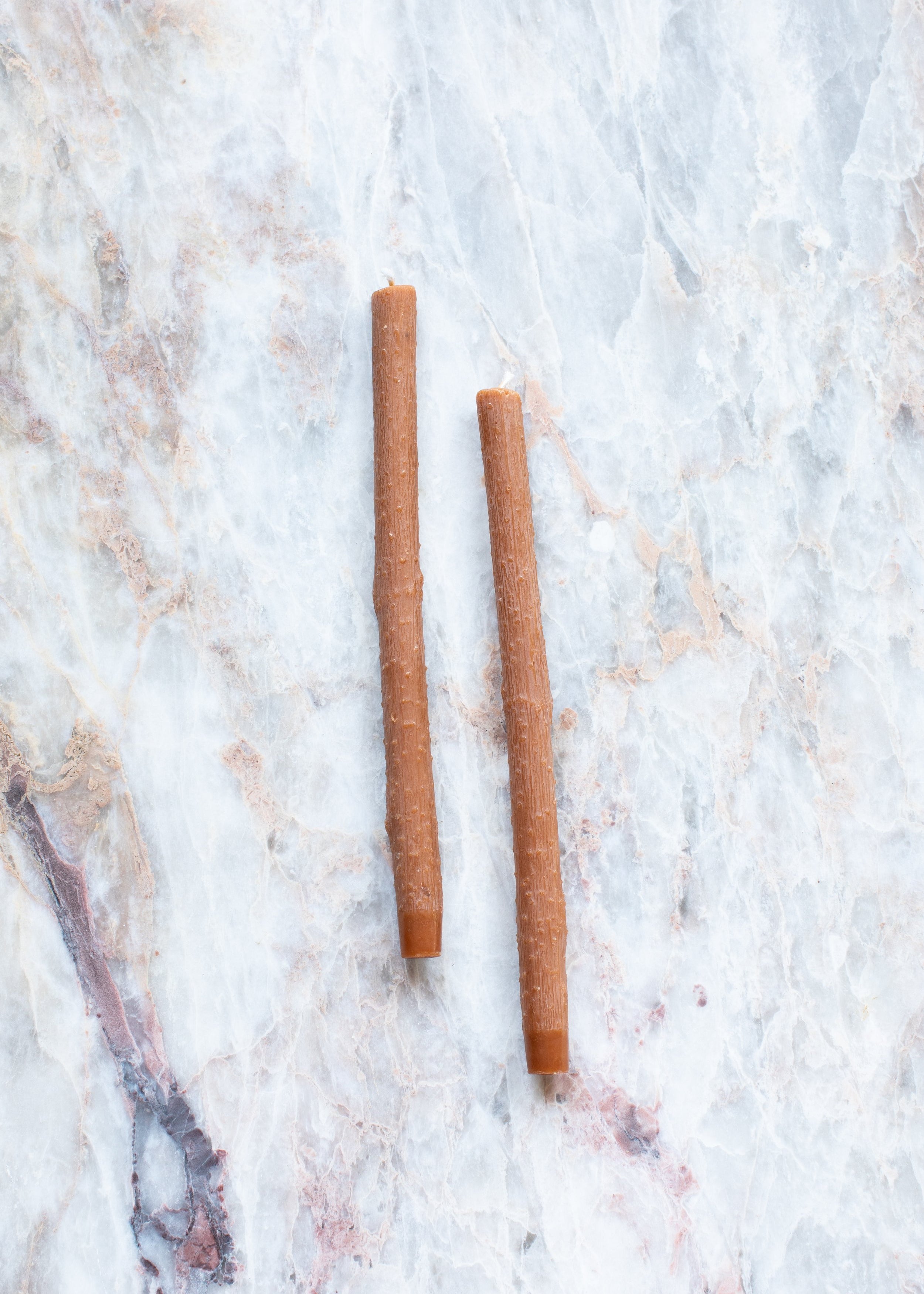 Twig Taper Beeswax Candles