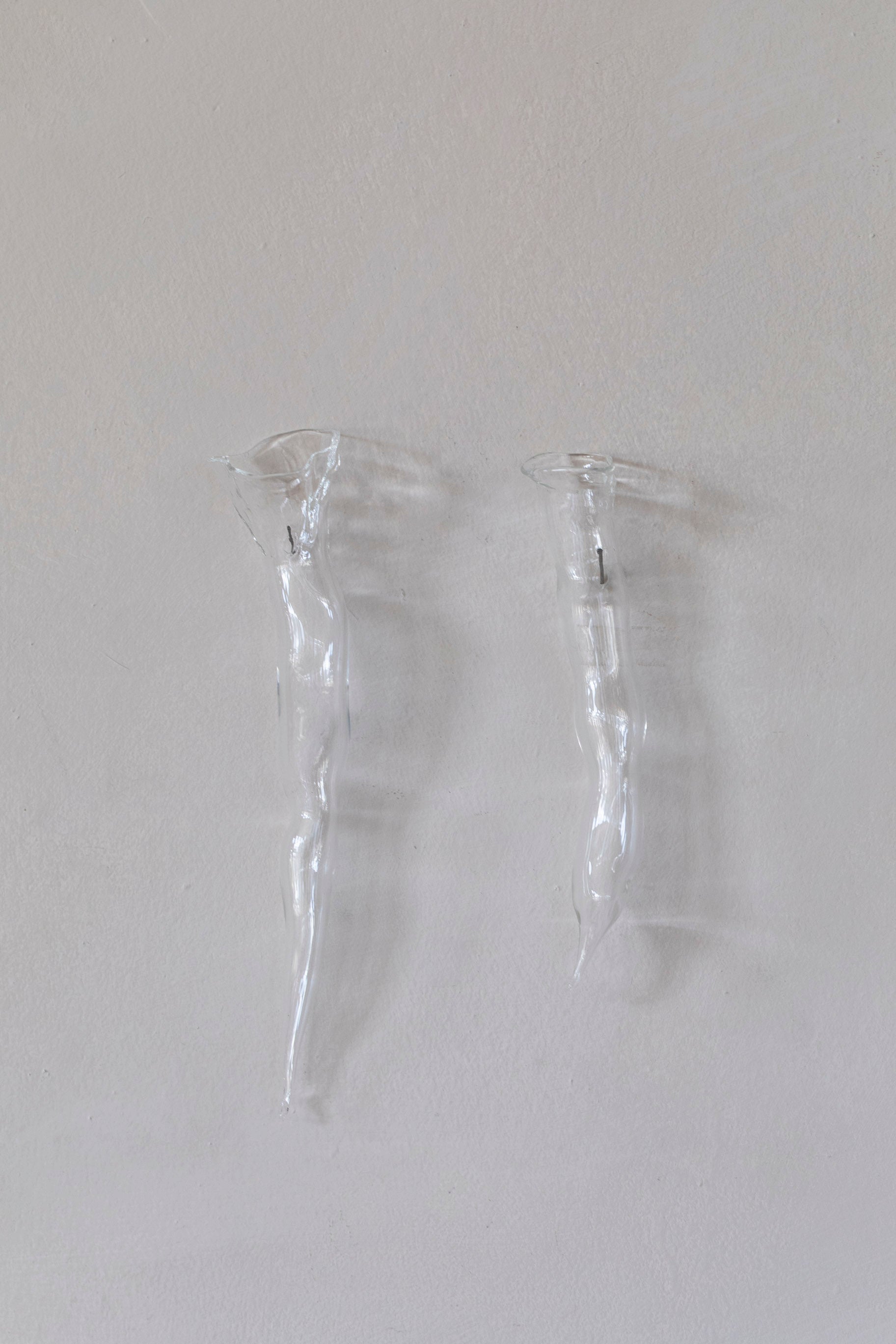 Vertical Glass Wall Vases