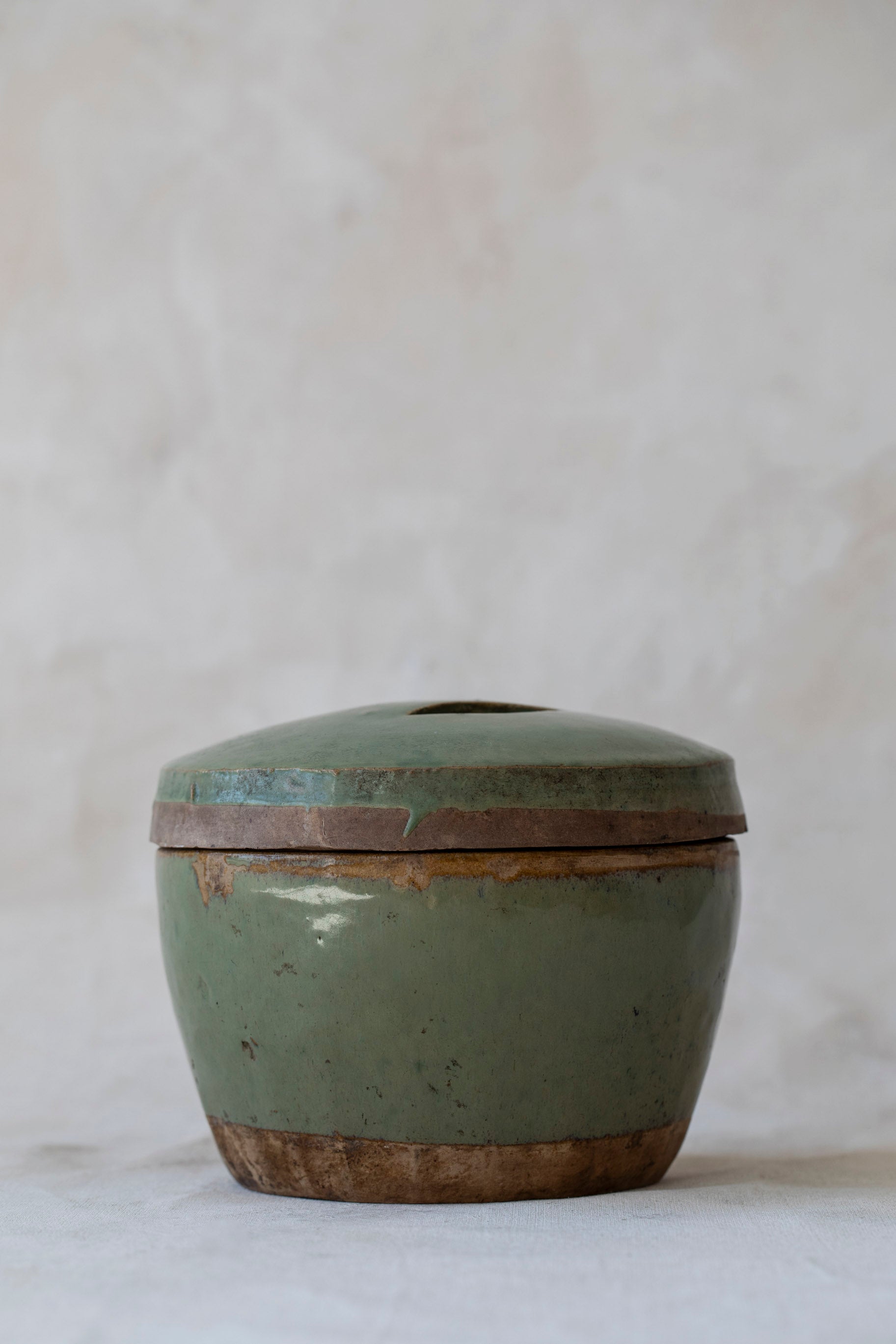 Antique Celadan Shanxi Pottery Jar