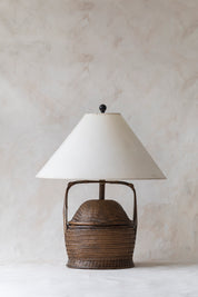 Vintage Basket Lamp