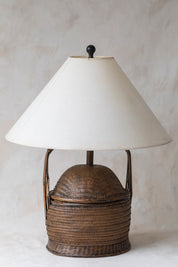 Vintage Basket Lamp
