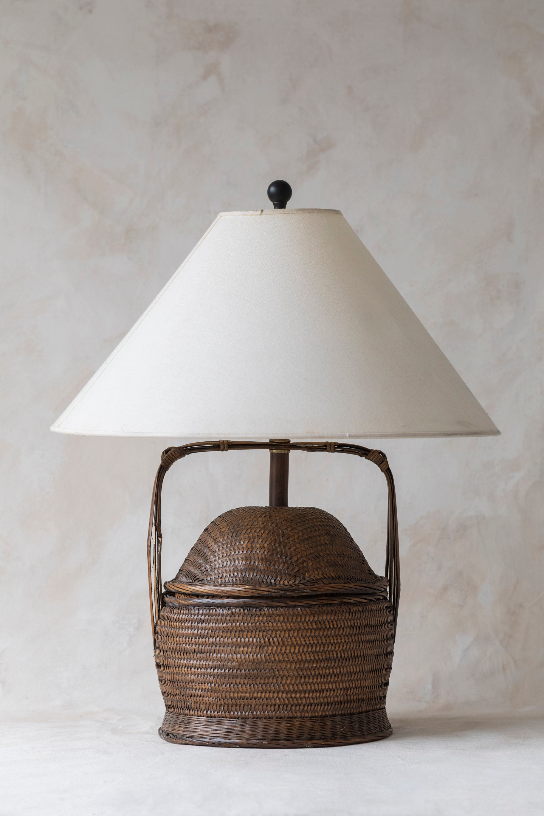 Vintage Basket Lamp