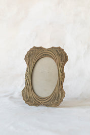 Vintage Brass Art Nouveau Frame