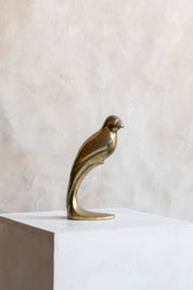 Vintage Brass Parrot