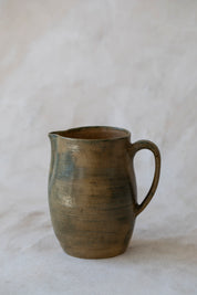 Vintage Washed Stoneware Pitcher