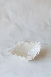 Vintage Porcelain Shell Bowl