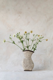 Vintage Sculptural Stoneware Vase