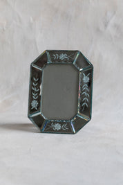 Vintage Etched Mirror Frame