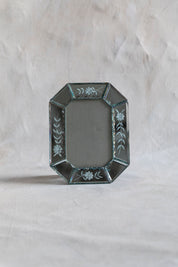 Vintage Etched Mirror Frame