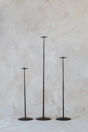 Vintage Extra Tall Candlesticks - Set of 3