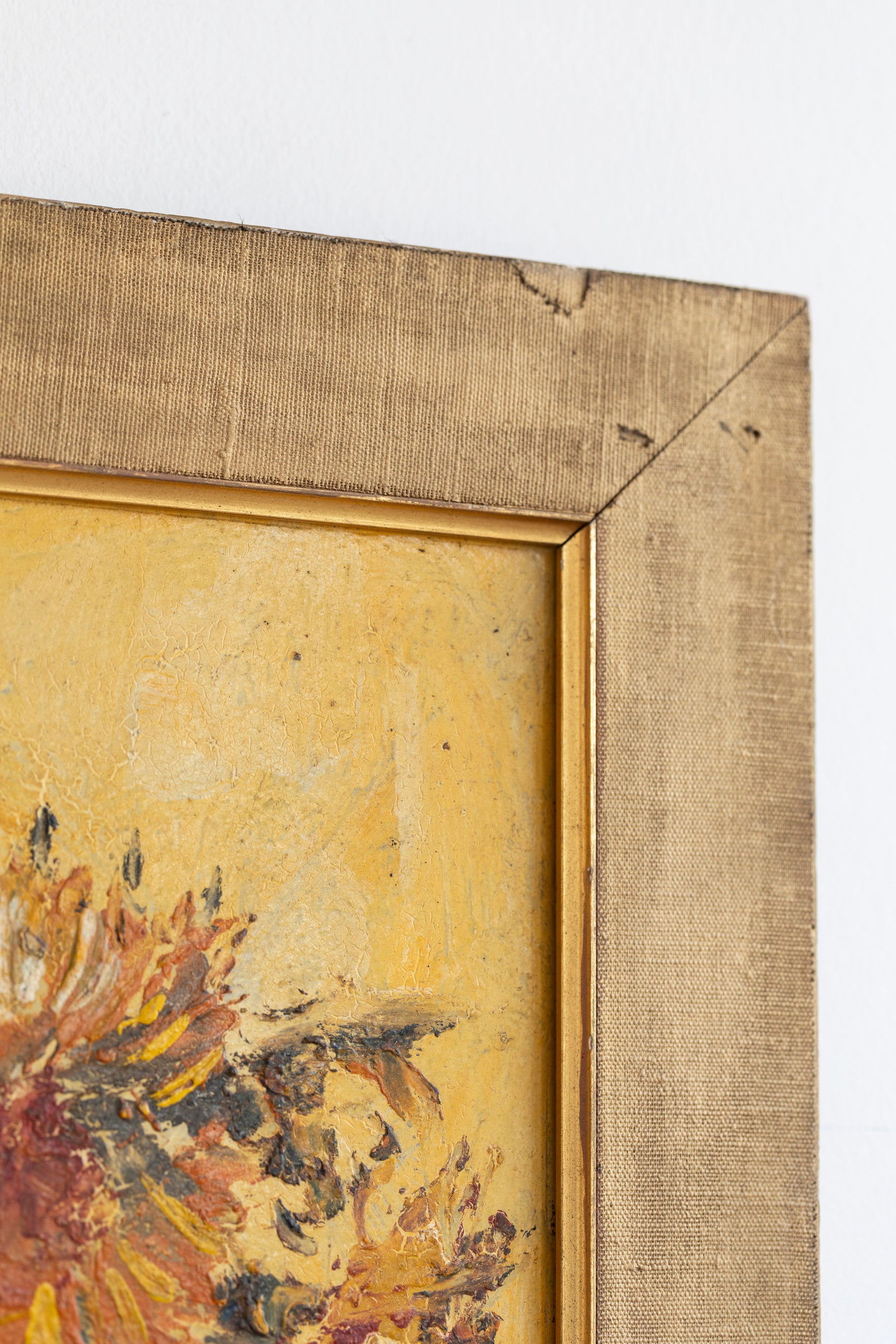 Vintage Sunflower Painting
