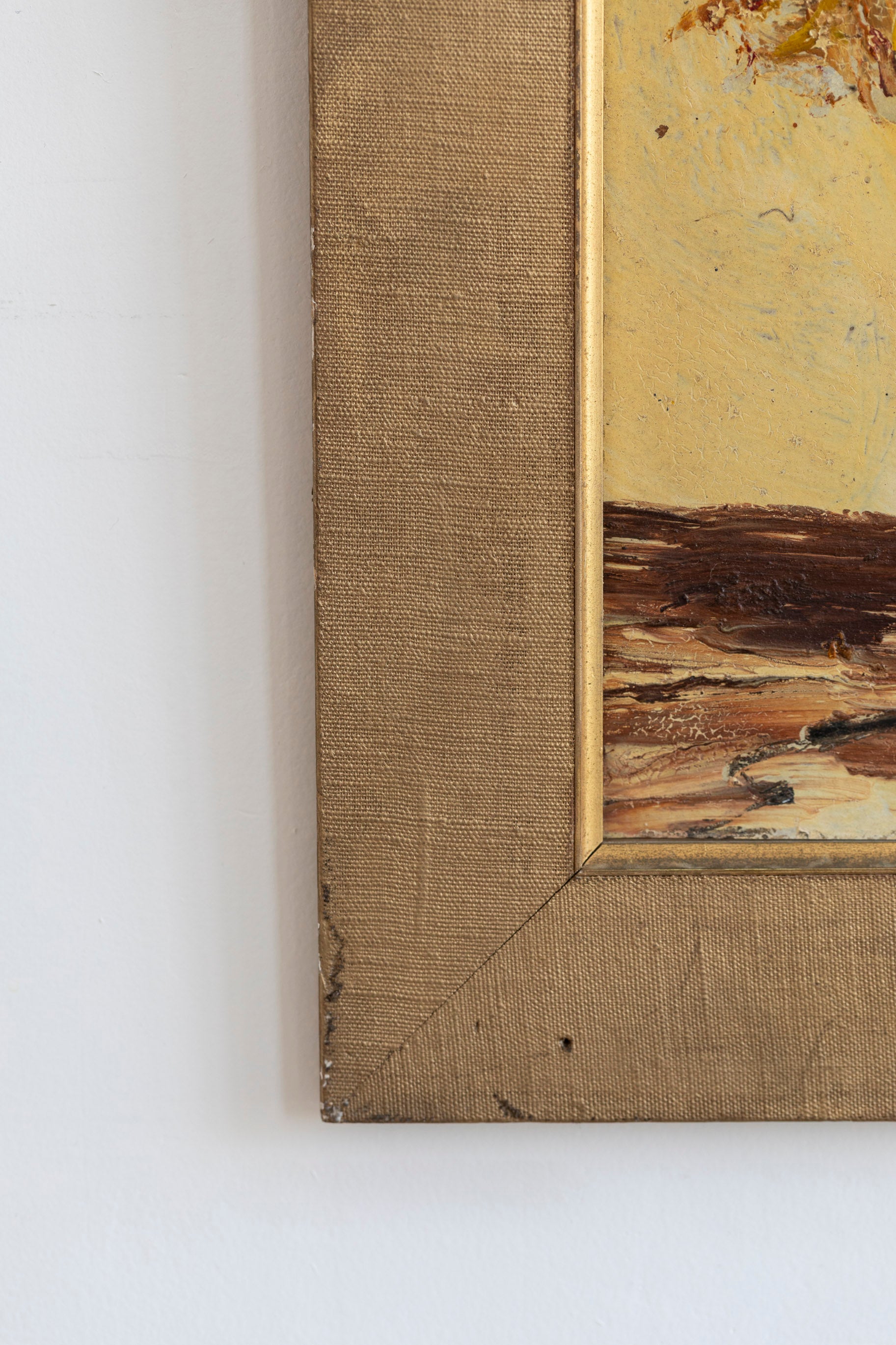 Vintage Sunflower Painting