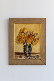 Vintage Sunflower Painting