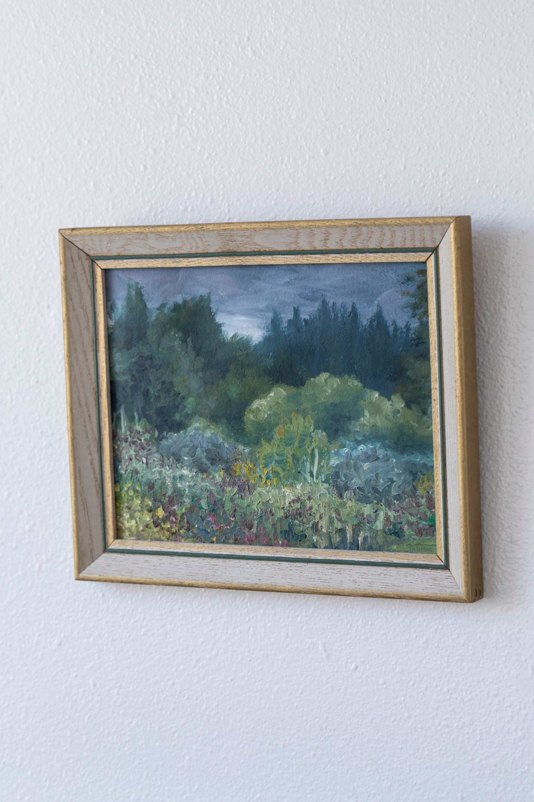 Vintage Garden Painting