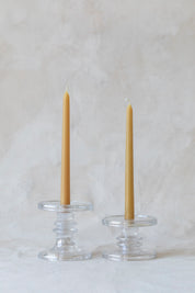 Vintage Glass Candlesticks