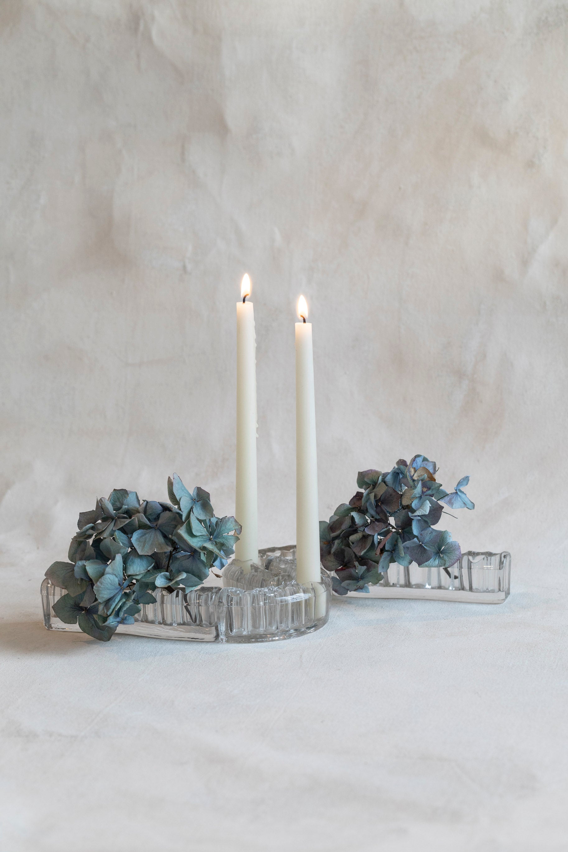 Vintage Glass Modular Advent Centerpiece