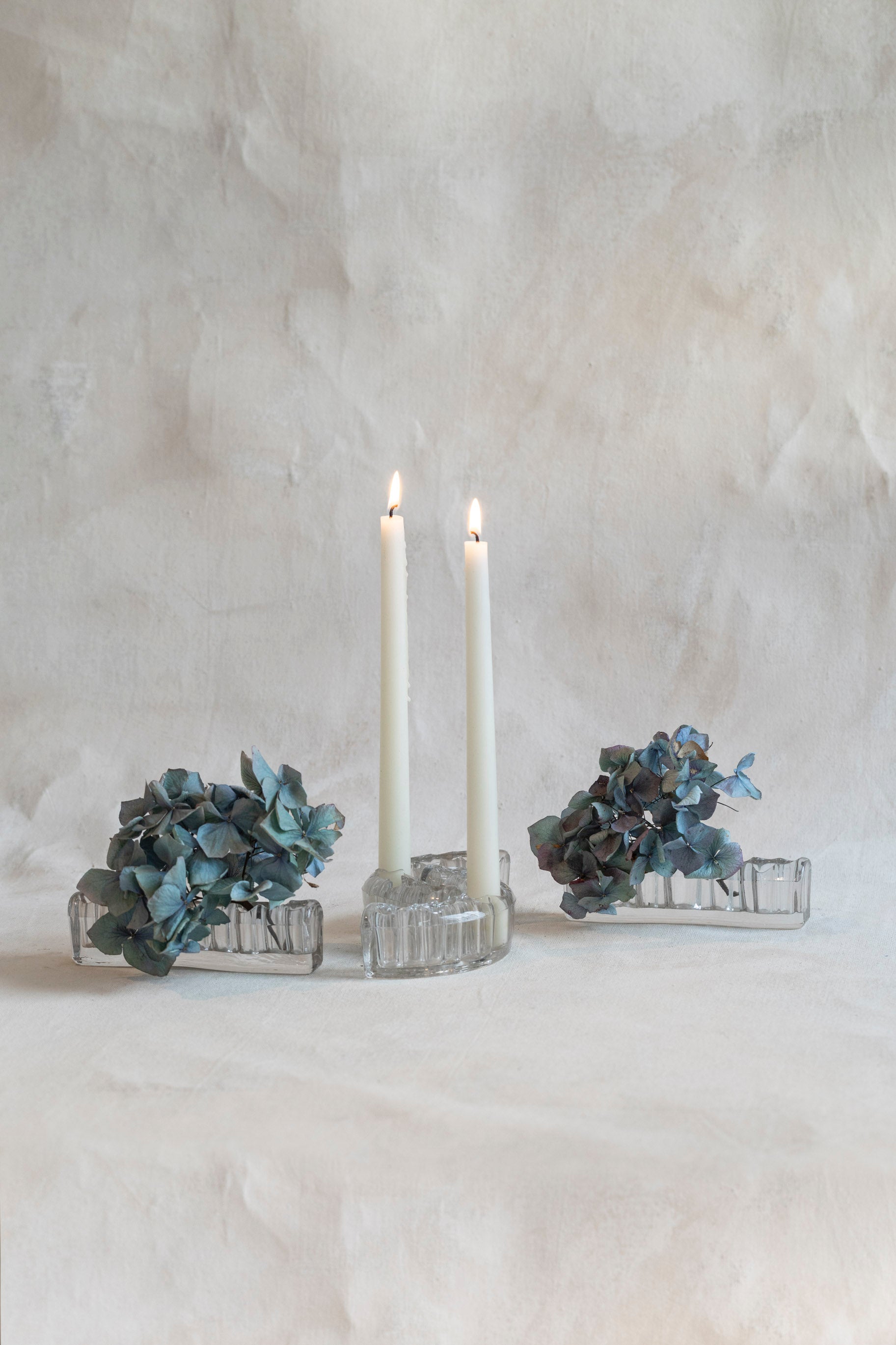 Vintage Glass Modular Advent Centerpiece