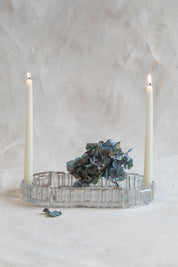 Vintage Glass Modular Advent Centerpiece