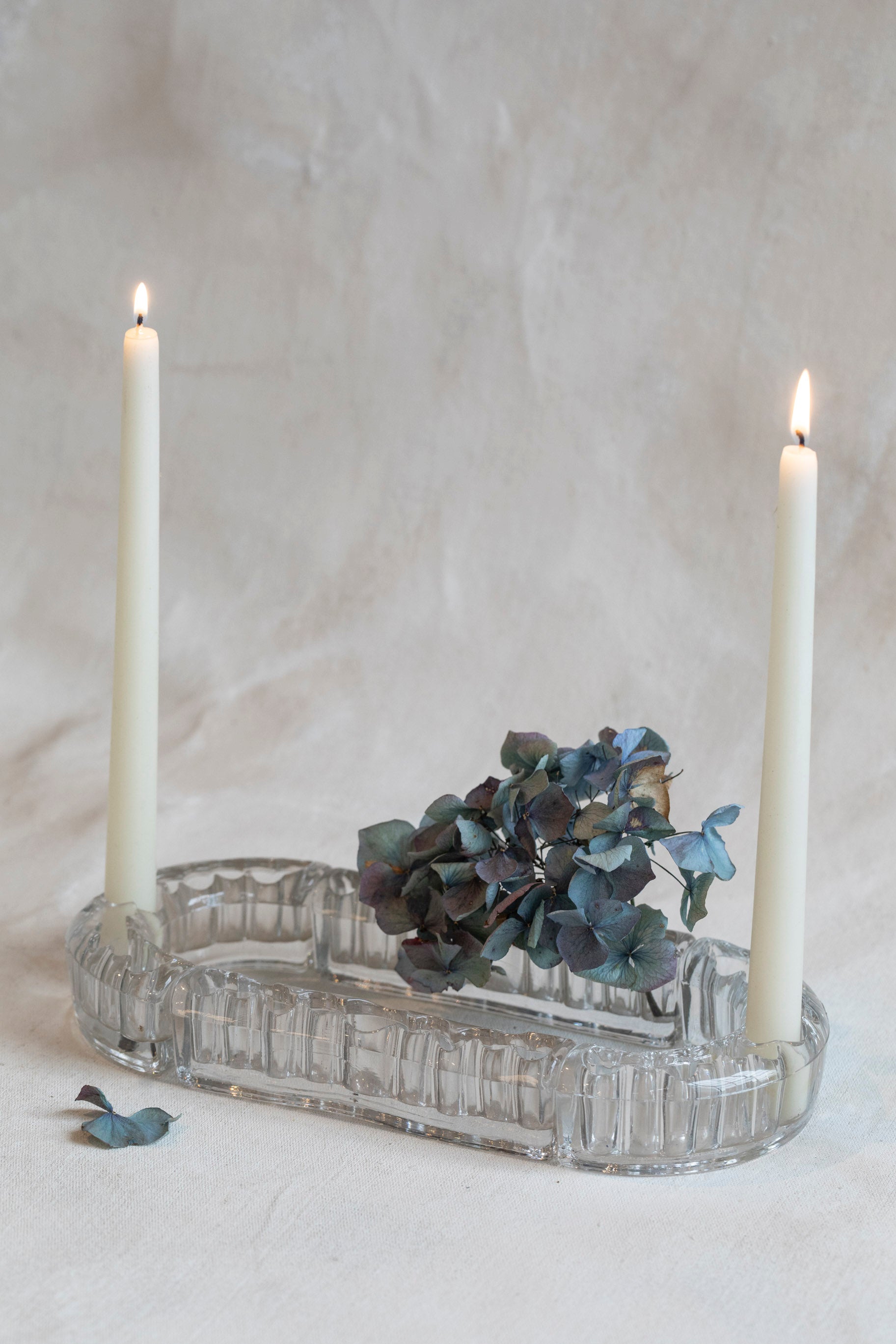 Vintage Glass Modular Advent Centerpiece