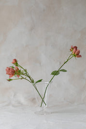 Vintage Pedestal Glass Vase