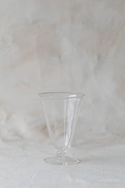 Vintage Pedestal Glass Vase