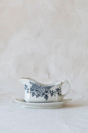 Vintage Transfer Gravy Boat Dish