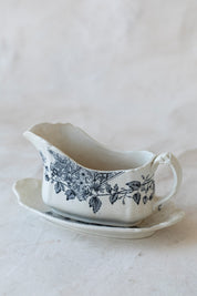 Vintage Transfer Gravy Boat Dish