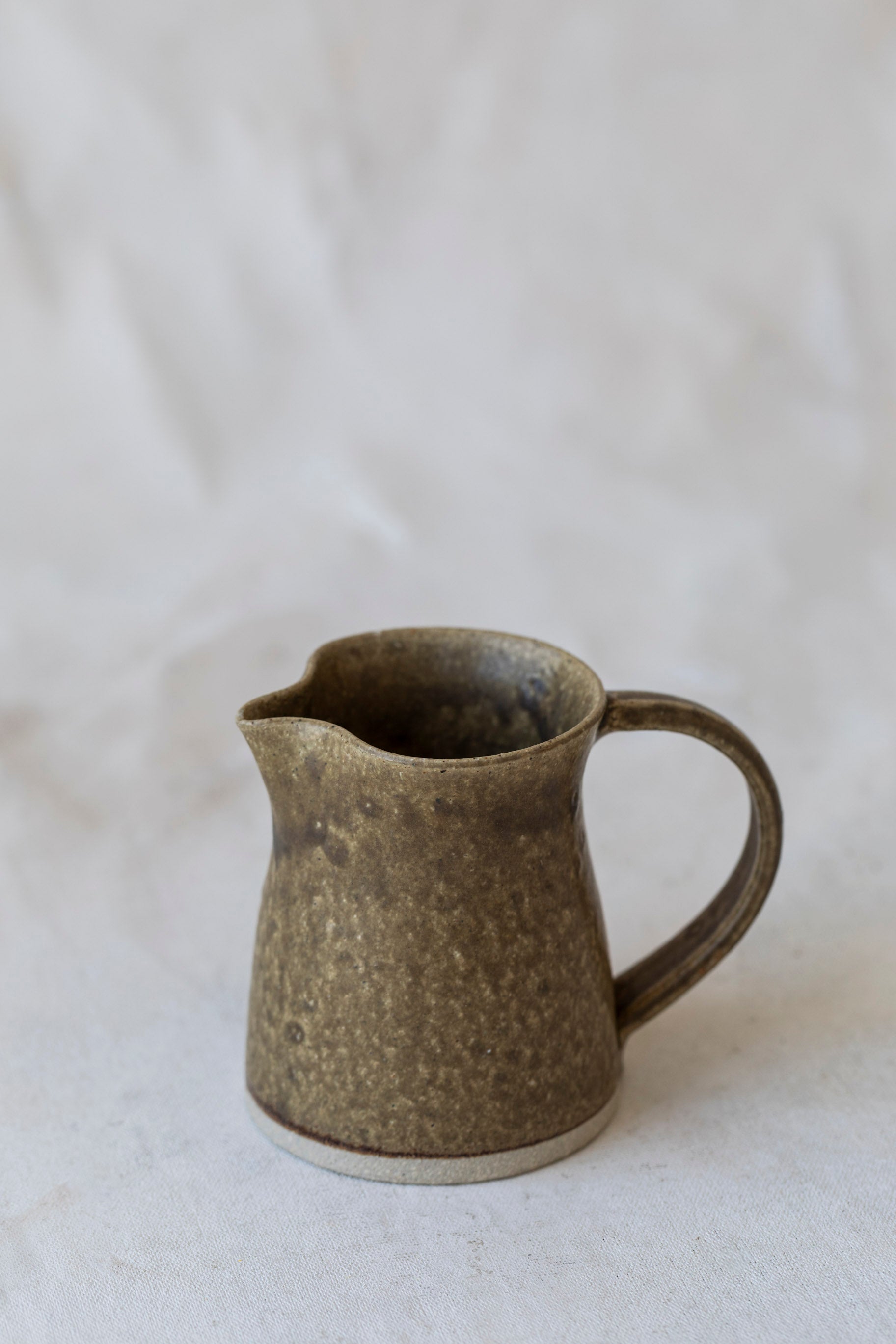 Vintage Small Green Pitcher